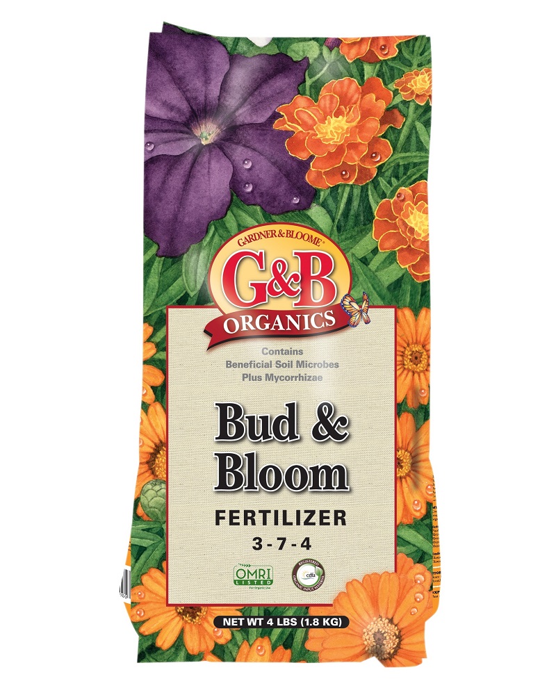 G&B Organics Bud & Bloom Fertilizer (3-7-4) 4lbs.