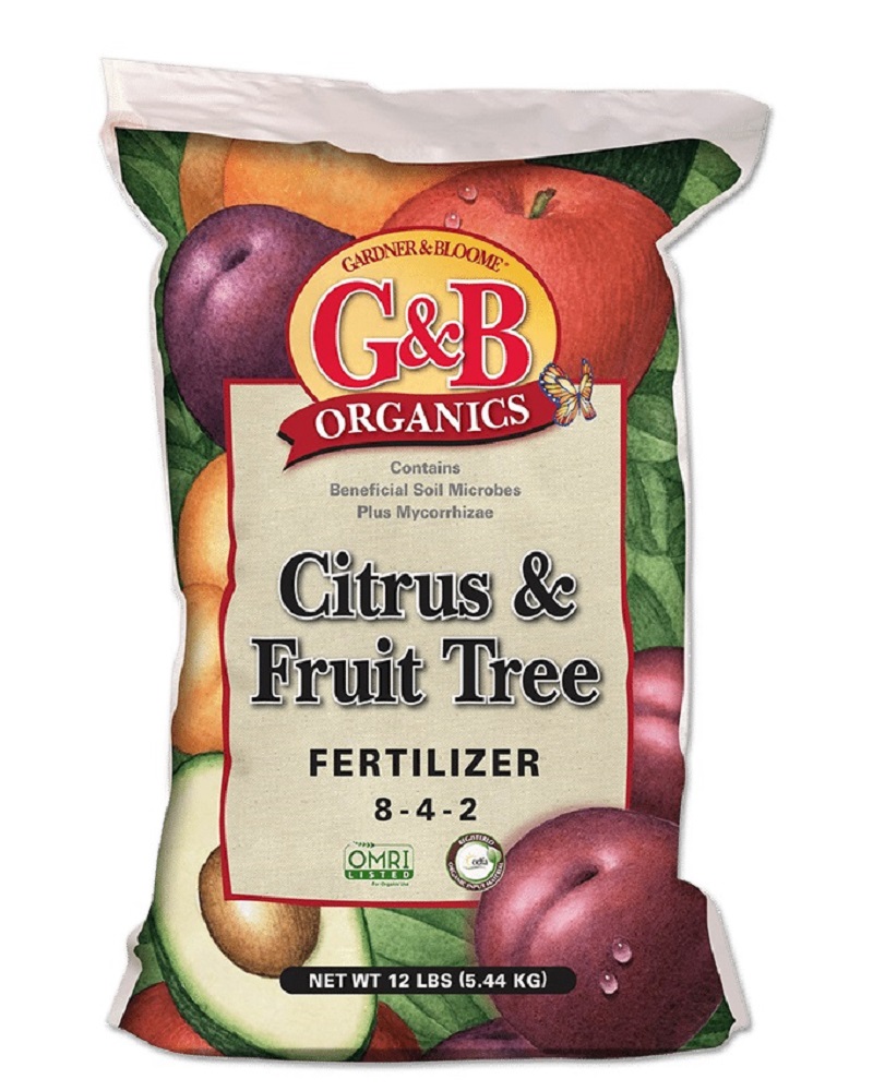 G&B Organics Citrus & Fruit Fertilizer (8-4-2) 12lbs