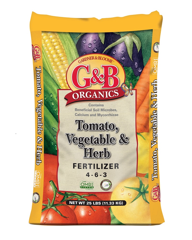 Tomato, Vegetable & Herb Fertilizer 25lbs