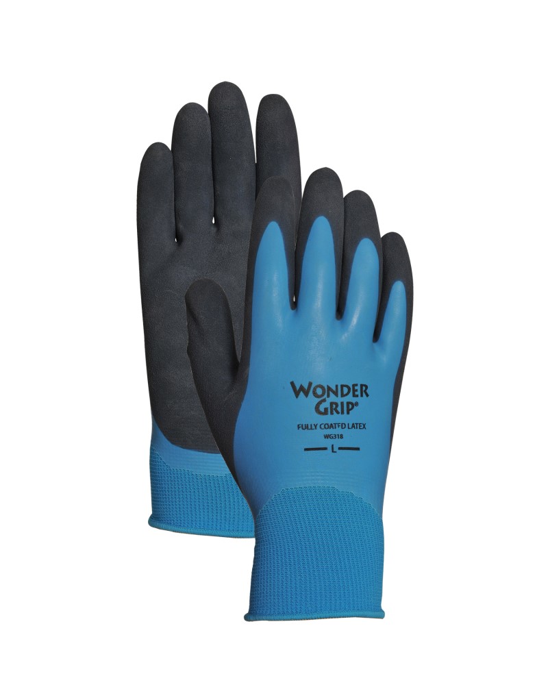 Latex Coated Gloves Large