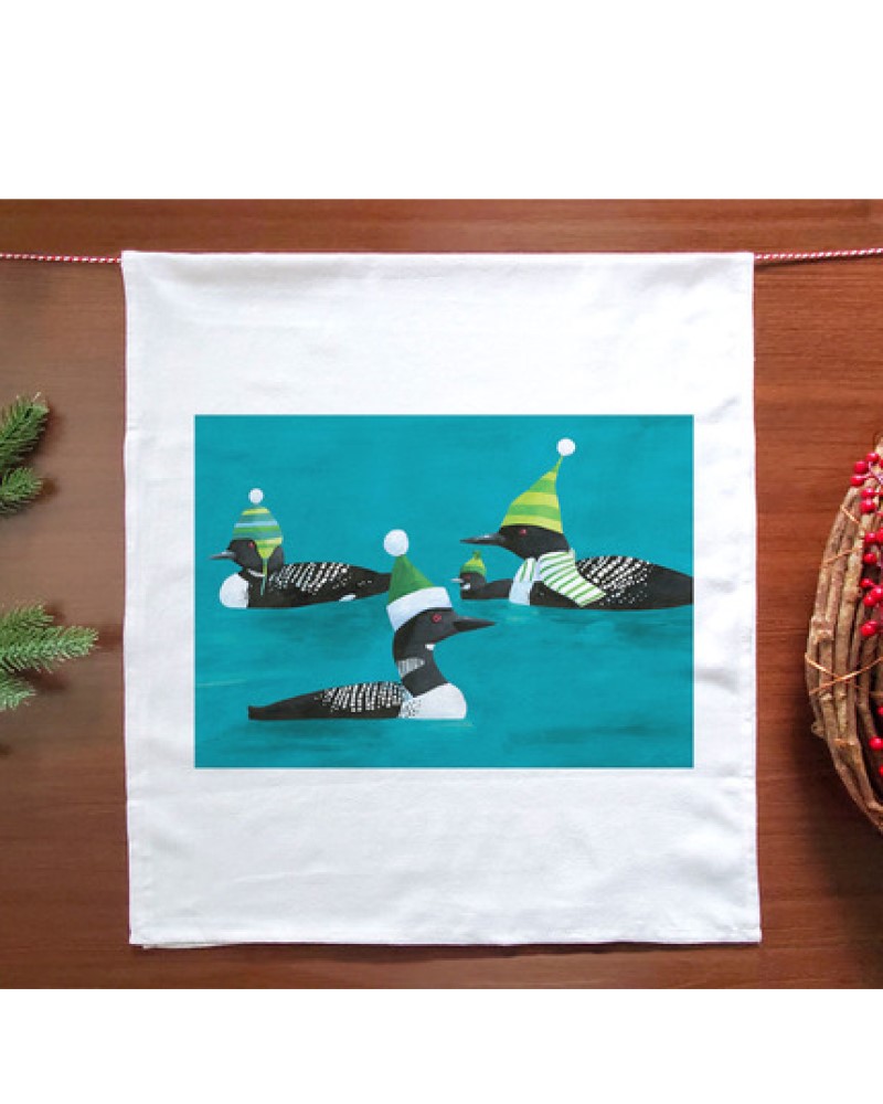 Loons Holiday Towel